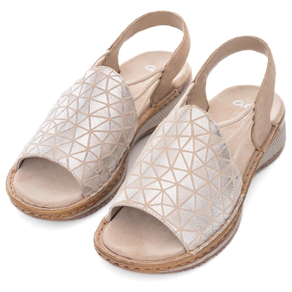 Ara Riemchensandale »HAWAII« Sommerschuh Sandalette Keilabsatz mit Stretch-Bänder G-Weite ▷ für