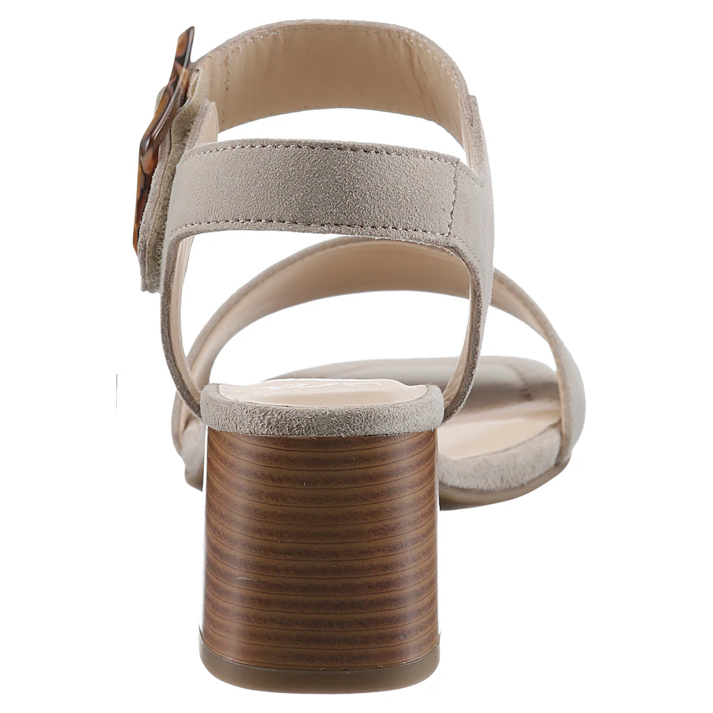 Ara Sandalette »BRIGHTON« Sommerschuh Sandale Blockabsatz In Bequemweite G (= Weit) ▷ Für