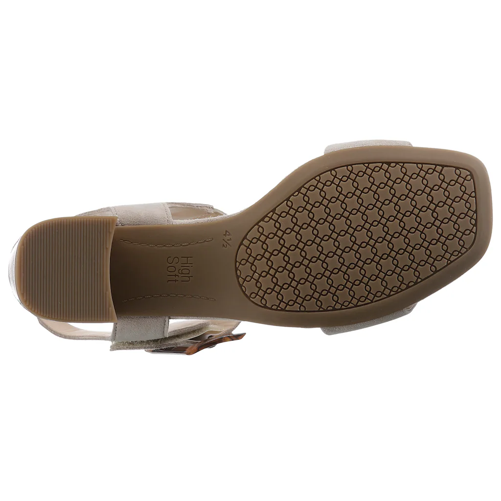 Ara Sandalette »BRIGHTON« Sommerschuh Sandale Blockabsatz In Bequemweite G (= Weit) ▷ Für