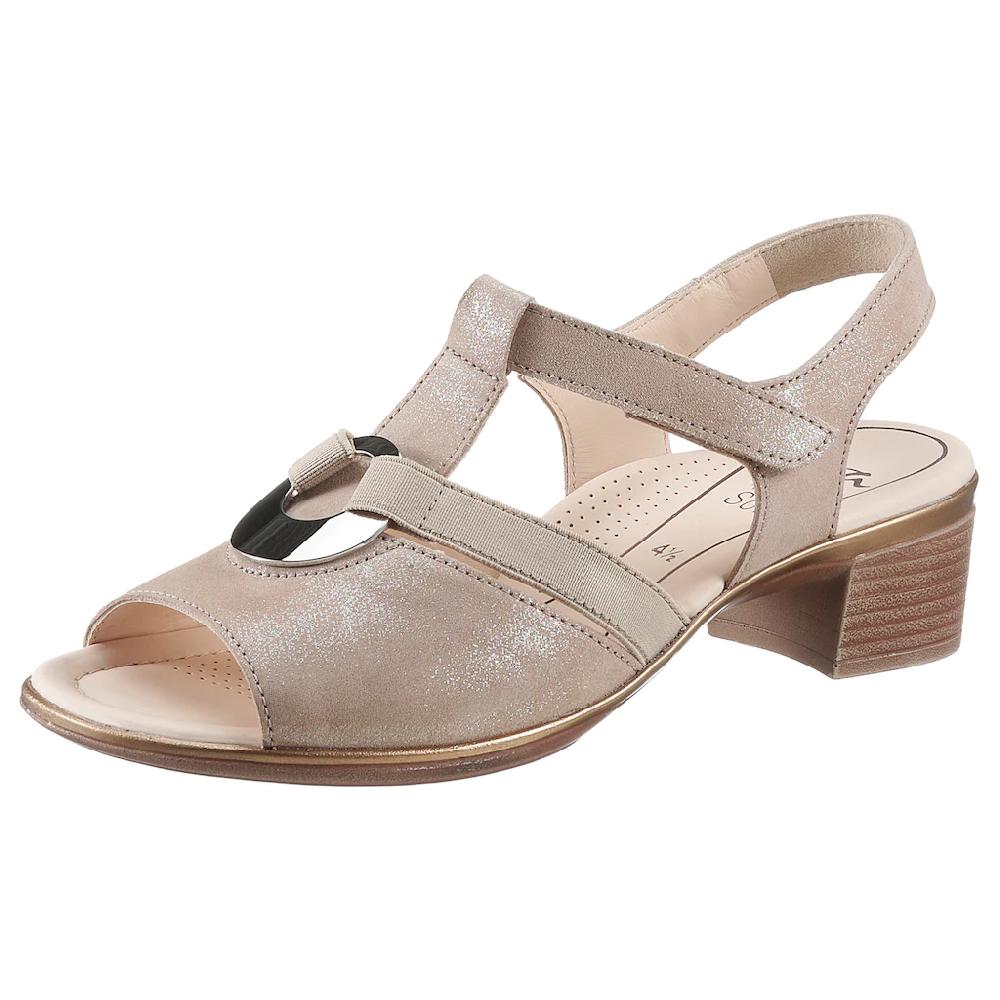 Ara Sandalette »LUGANO« Sommerschuh Sandale Blockabsatz mit Gummizug und Klettverschluss kaufen