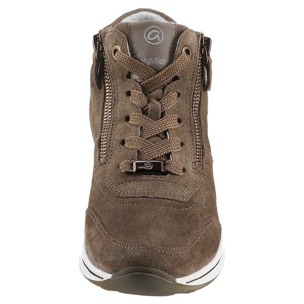 Ara Schnürboots »OSAKA« High Top Sneaker Stiefelette Bequemschuh In Komfortweite H Online Kaufen