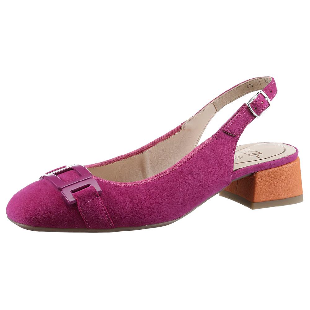 Ara Slingpumps »GRAZ« Abendschuh Sommerschuh Blockabsatz in abgerundeter Form ▷ für