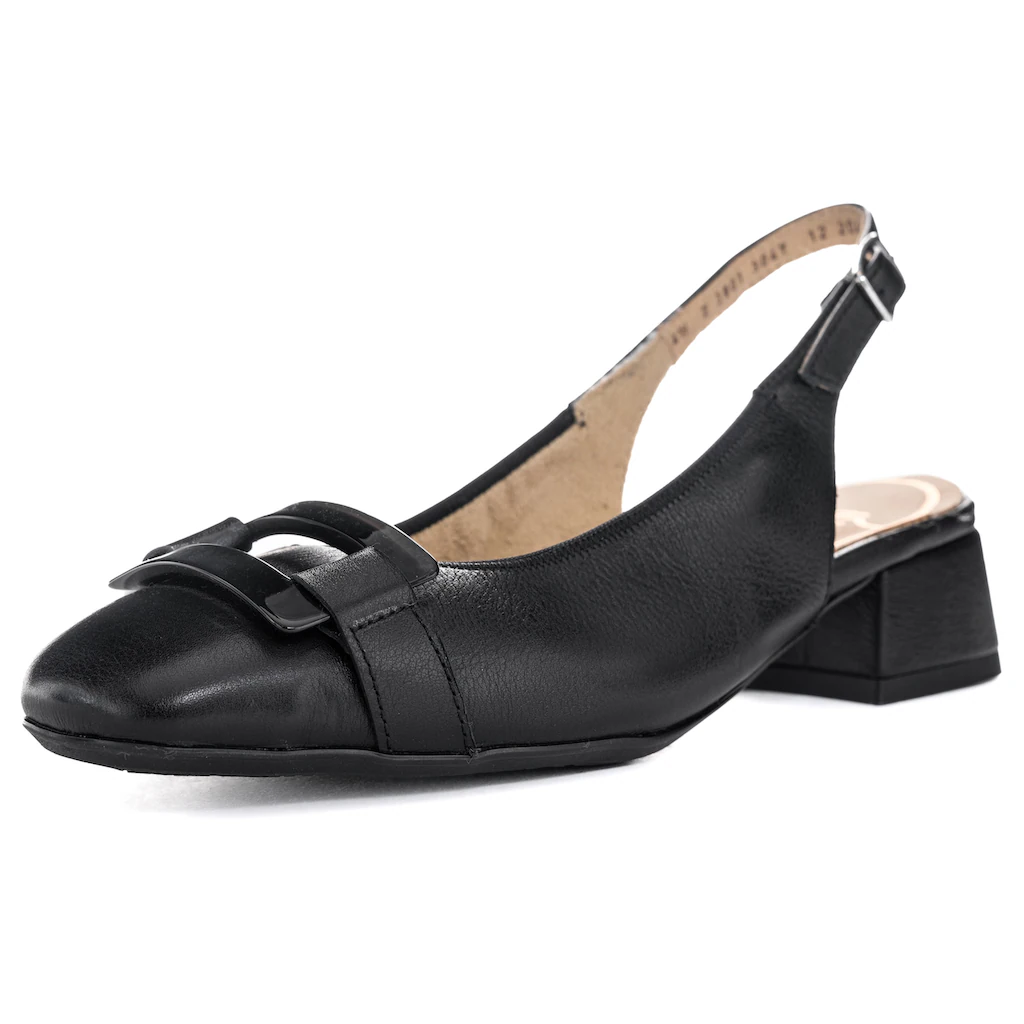 Ara Slingpumps »GRAZ« Sling Pumps Festtagssschuh mit Blockabsatz H-Weite