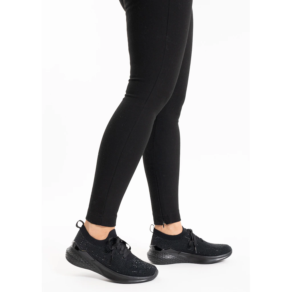 Ara Slip-On Sneaker »MAYA« Schnürschuh Slipper In Strickoptik H-Weite