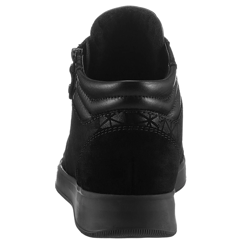 Ara Sneaker »ROM« Freizeitschuh Schnürboots Mit Schaftrandpolsterung G-Weite Online Kaufen