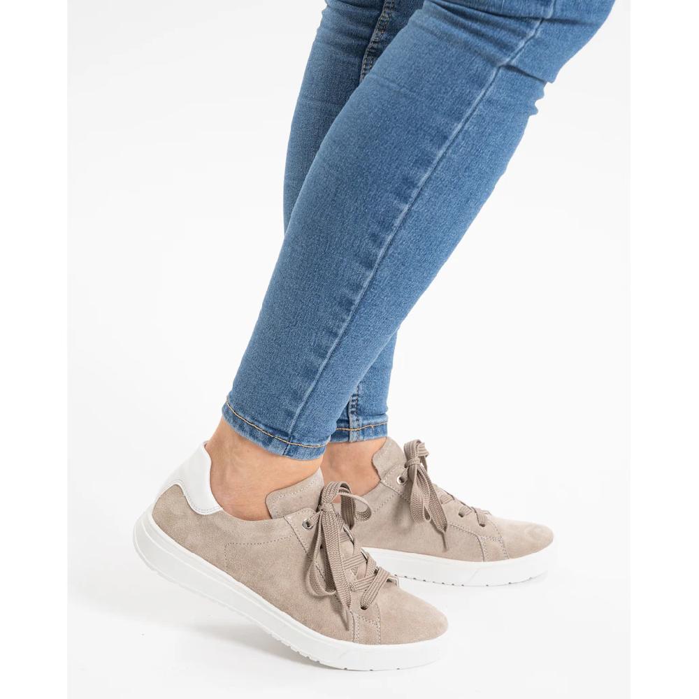 Ara Sneaker »ROM« Schnürschuh Retro Sneaker Komfortschuh In Bequemweite G (= Weit)