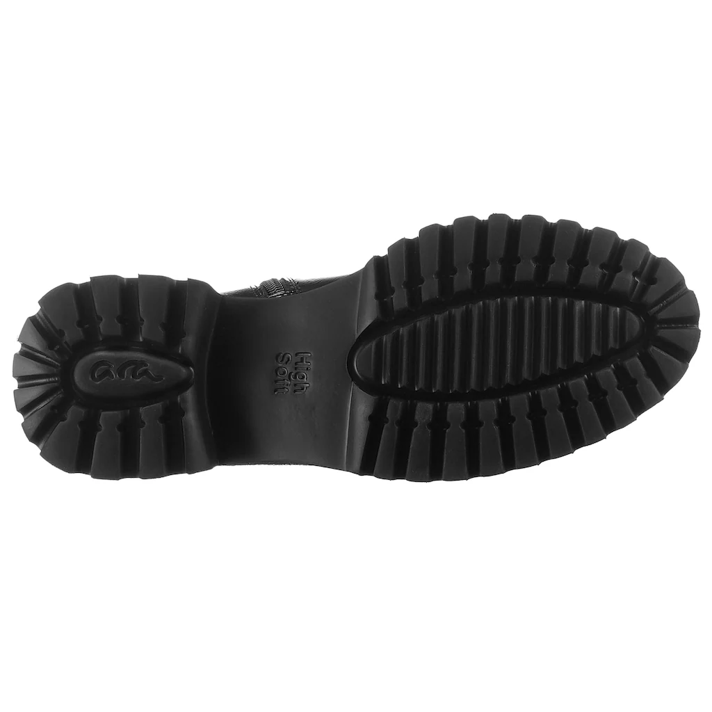 Ara Stiefelette »KENT« Bikerboots Plateaustiefel Mit Praktischem Innenreißverschluss Bestellen