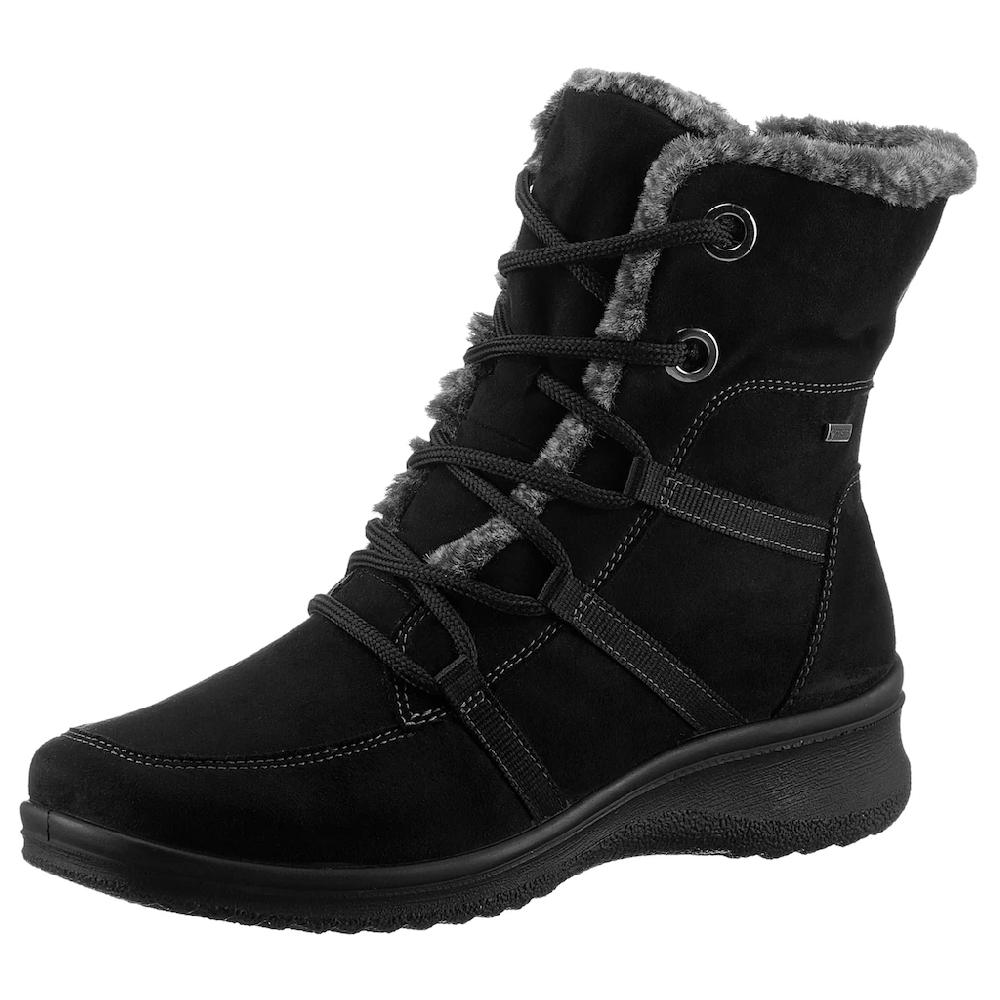 Ara Winterboots »MÜNCHEN« Schnürboots Winterstiefelette in Komfortweite H = sehr weit online bestellen