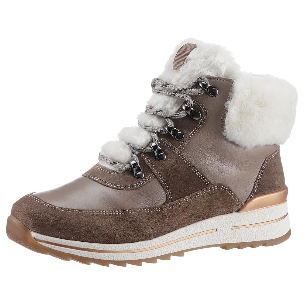 Ara Winterboots »OSAKA« Schnürboots Winterstiefelette in Komfortweite H = sehr weit ▷ für