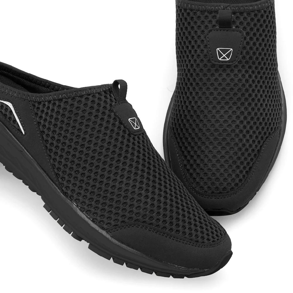 AUTHENTIC LE JOGGER Sabot Clog Pantolette Schlappen Aus Hochwertigem Textil Unisex Online Bestellen