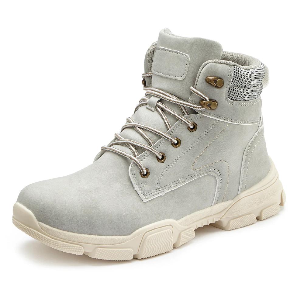 AUTHENTIC LE JOGGER Schnürboots Schnürstiefelette Wanderschuhe Outdoorstiefel Mit Profilsohle VEGAN Kaufen