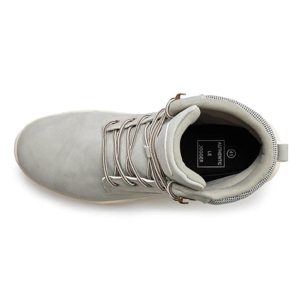 AUTHENTIC LE JOGGER Schnürboots Schnürstiefelette Wanderschuhe Outdoorstiefel Mit Profilsohle VEGAN Kaufen