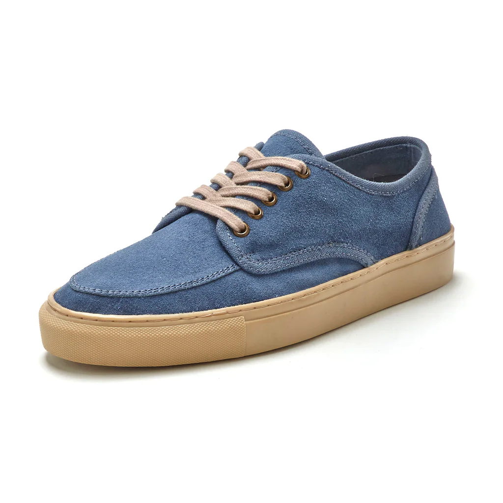 AUTHENTIC LE JOGGER Schnürschuh Sneaker Schnürhalbschuh Freizeitschuh Weiches Leder Und Baumwolle ▷ Für