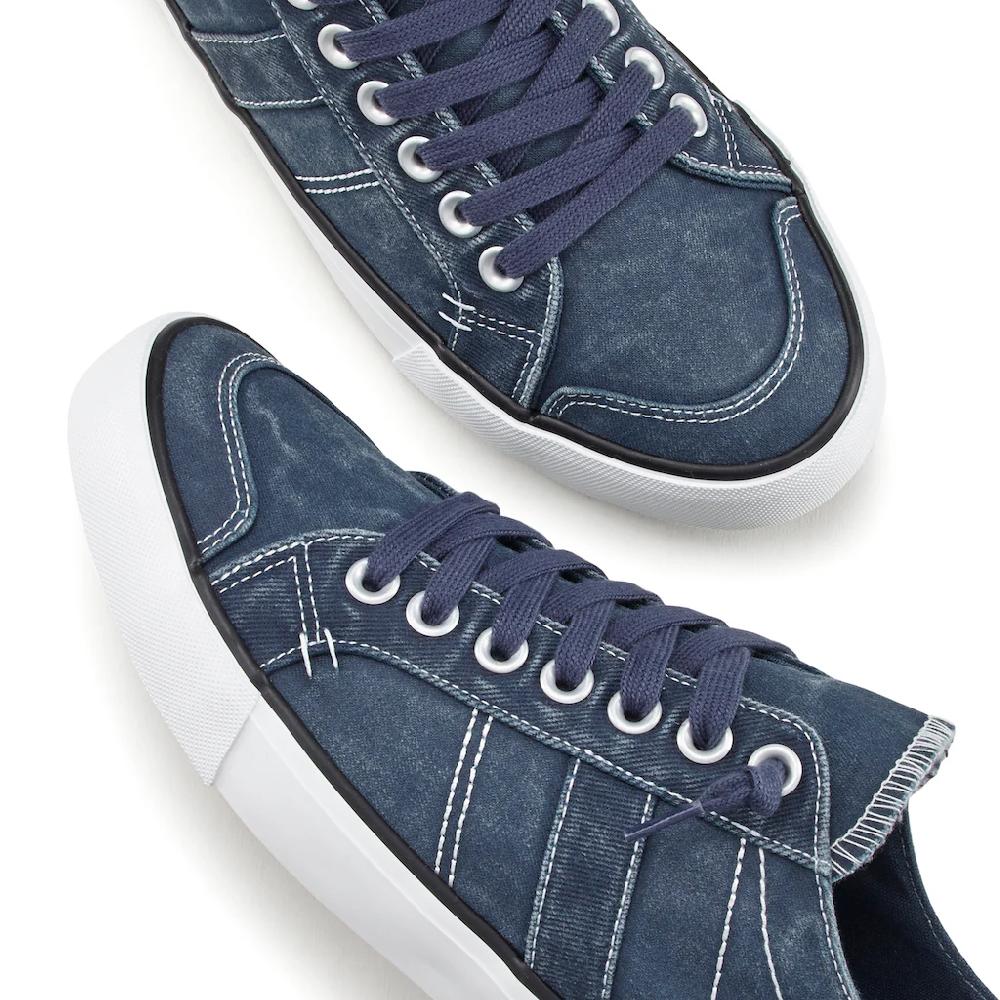 AUTHENTIC LE JOGGER Sneaker Aus Hochwertigem Canvas Halbschuhe Freizeitschuhe Slipper VEGAN Online Kaufen