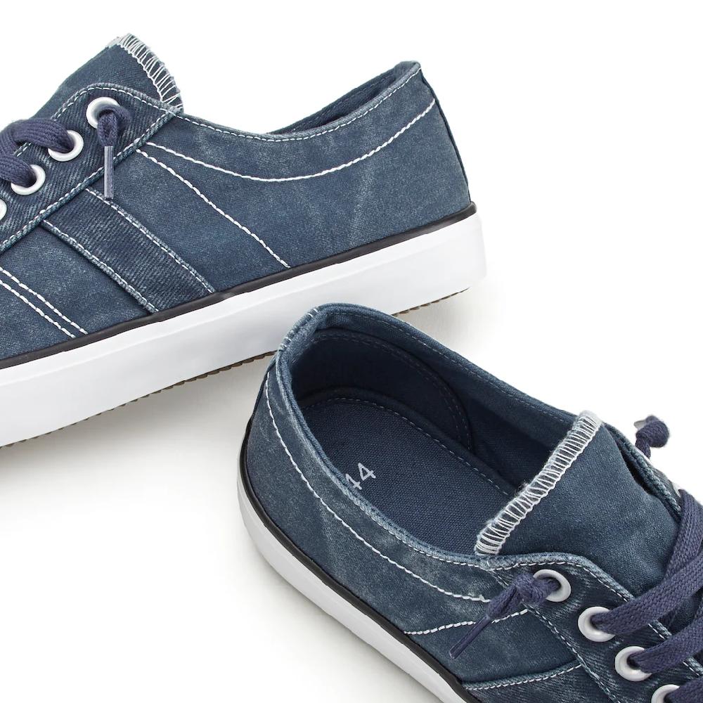 AUTHENTIC LE JOGGER Sneaker Aus Hochwertigem Canvas Halbschuhe Freizeitschuhe Slipper VEGAN Online Kaufen