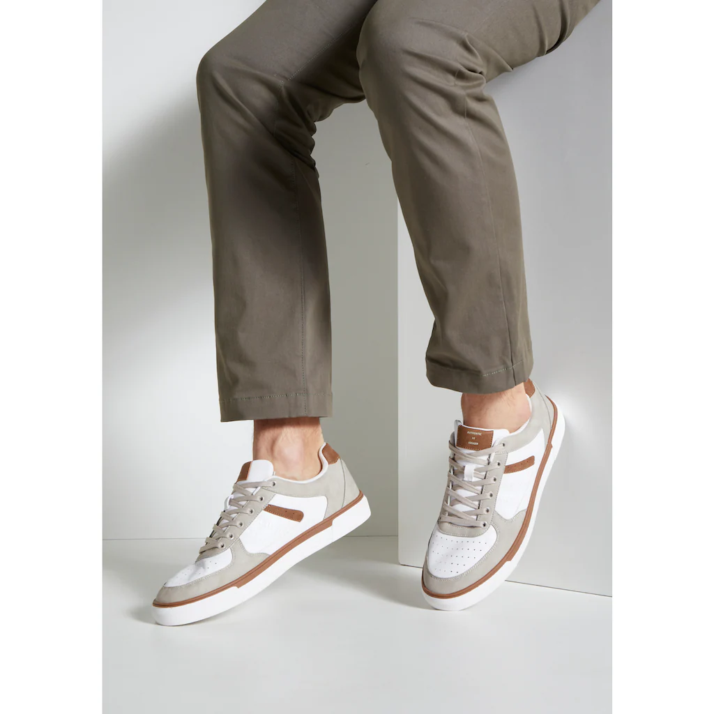 AUTHENTIC LE JOGGER Sneaker Mit Farb- & Materialmix Schnürhalbschuhe Freizeitschuhe VEGAN Online Bestellen