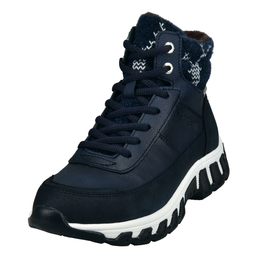 BAGATT Schnürboots mit schönem Strick-Kragen bestellen