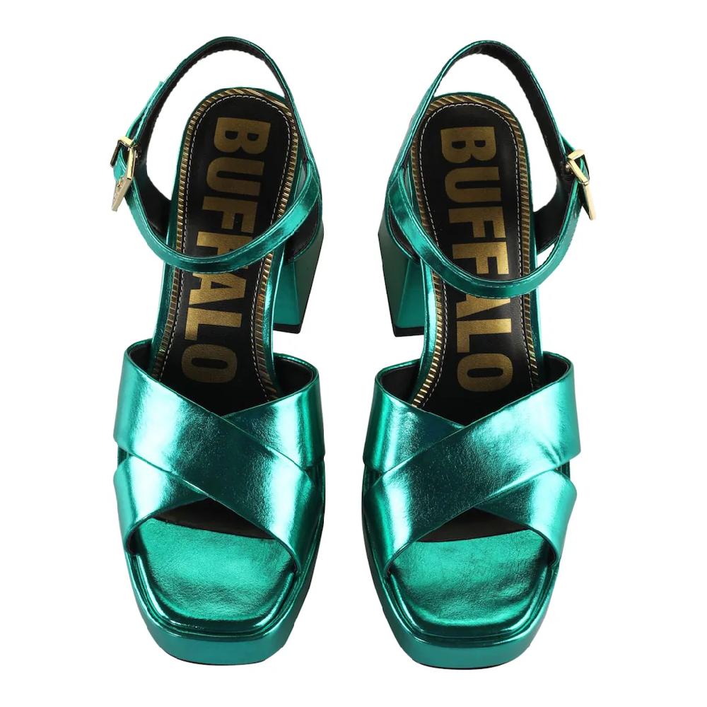Buffalo High-Heel-Pumps »Buffalo Damen Buffalo Bella Cross Vegan Nappa«