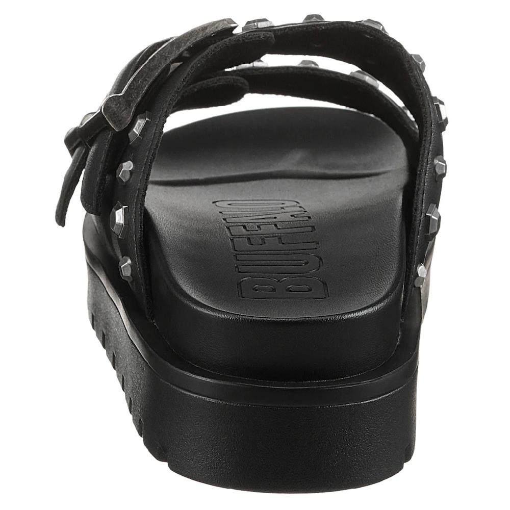 Buffalo Pantolette »RAYA ARI« Sommerschuh Schlappen Strandschuh Mit Nietenverzierung