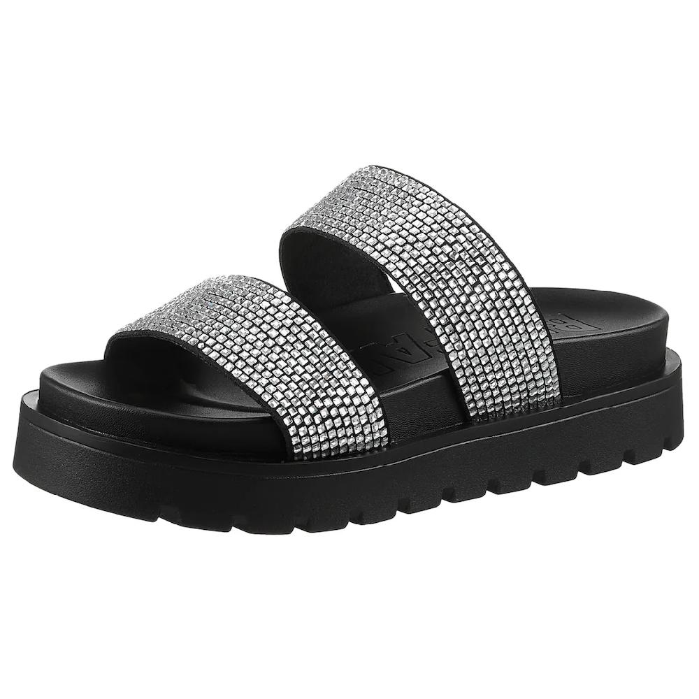 Buffalo Pantolette »RAYA TSS SPARK« Strandschuh Sommerschuh Poolslides Zum Schlupfen