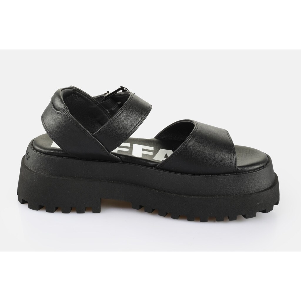 Buffalo Plateausandale »PLUTO JOJO« Riemchensandale Festival-Sandale Sommerschuh Mit Plateau