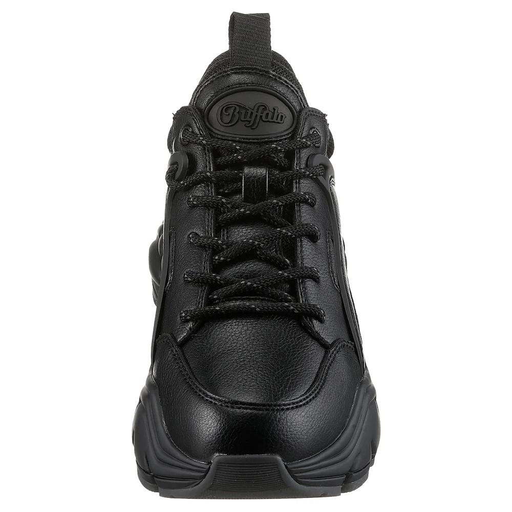 Buffalo Plateausneaker »BINARY« Halbschuh Schnürschuh Chunky Sneaker In Monochromer Optik Kaufen