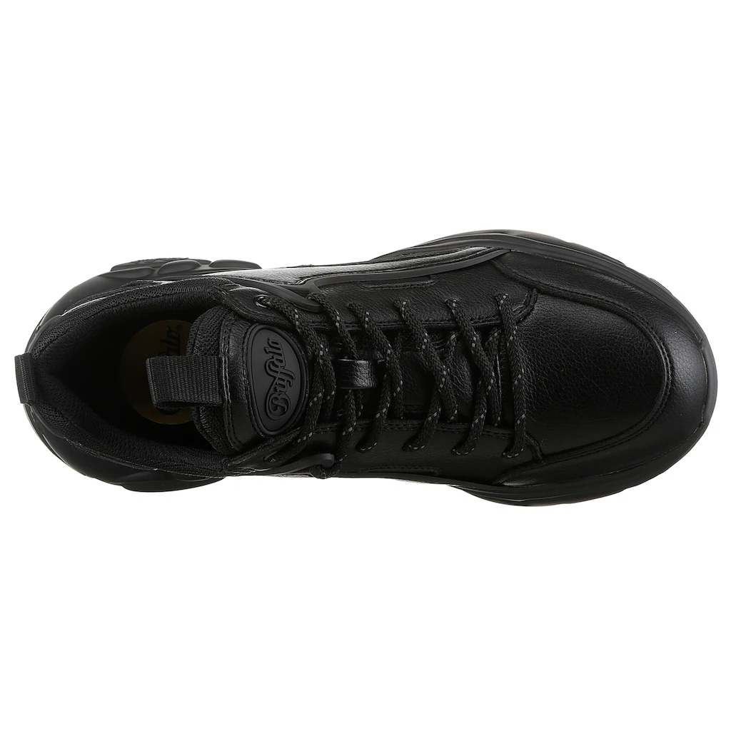 Buffalo Plateausneaker »BINARY« Halbschuh Schnürschuh Chunky Sneaker In Monochromer Optik Kaufen