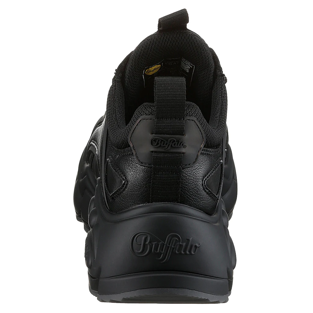 Buffalo Plateausneaker »BINARY« Halbschuh Schnürschuh Chunky Sneaker In Monochromer Optik Kaufen