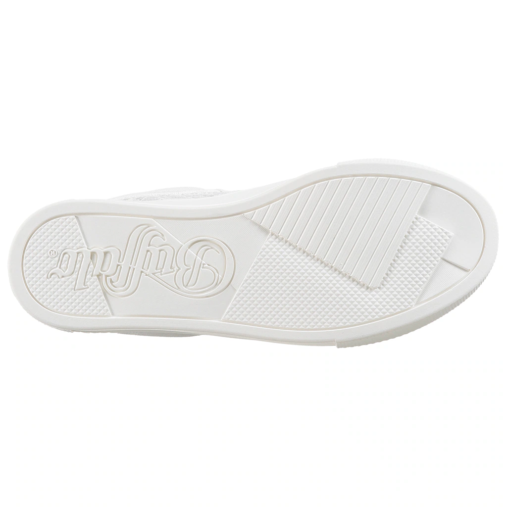 Buffalo Plateausneaker »PAIRED BLOOM« Schnürschuh Halbschuh Freizeitschuh Mit MemoryFoam-Innensohle