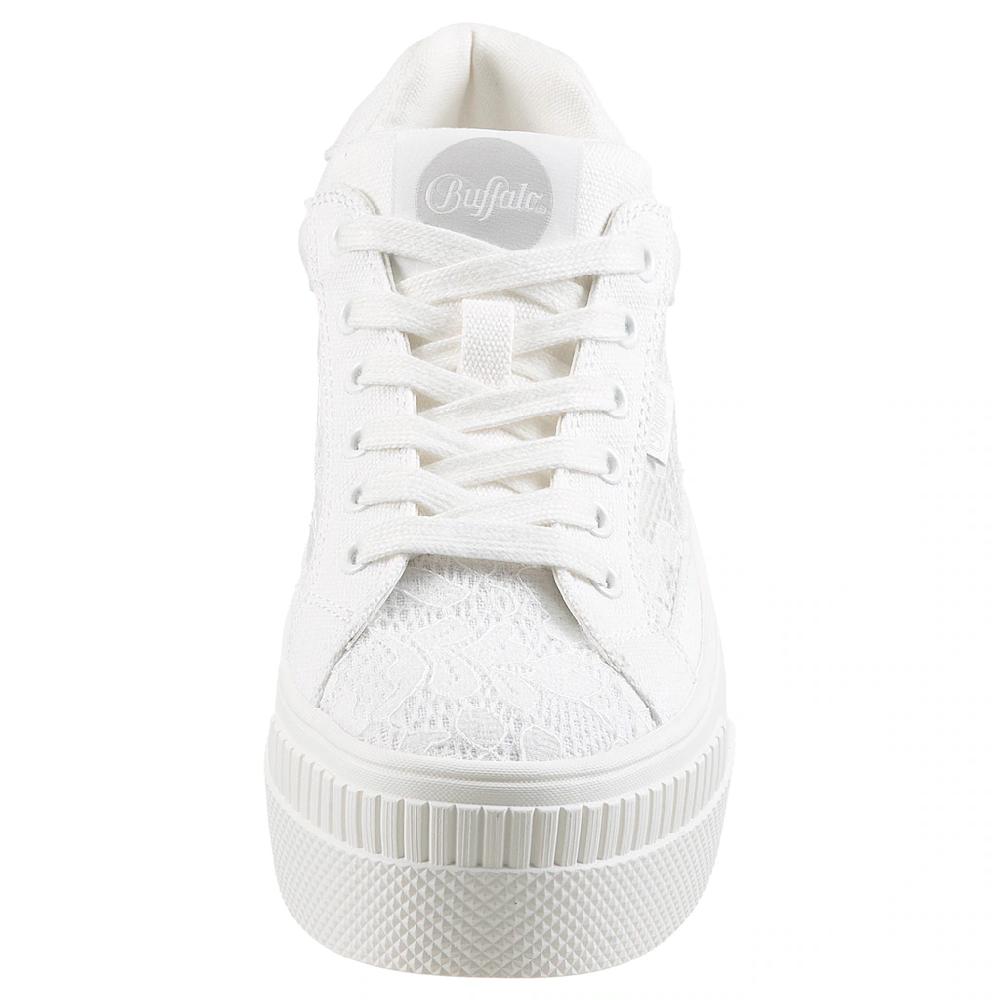 Buffalo Plateausneaker »PAIRED BLOOM« Schnürschuh Halbschuh Freizeitschuh Mit MemoryFoam-Innensohle