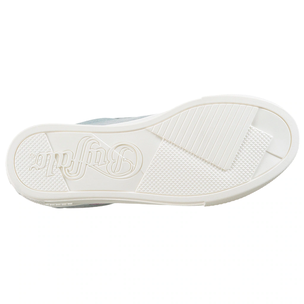 Buffalo Plateausneaker »PAIRED HEART« Schnürschuh Halbschuh Freizeitschuh Mit Herz-Stickerei