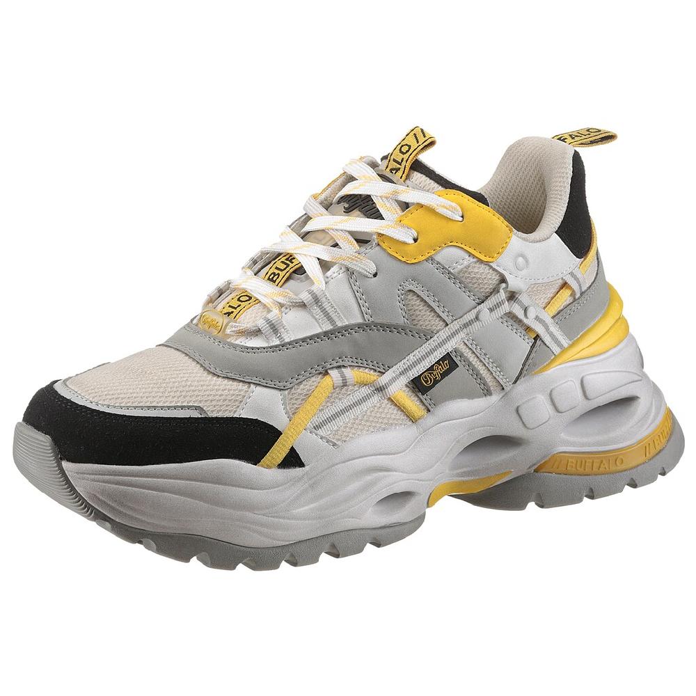 Buffalo Plateausneaker »TRIPLET HOLLOW« Chunky Sneaker Schnürschuh Freizeitschuh mit Kontrastdetails bestellen
