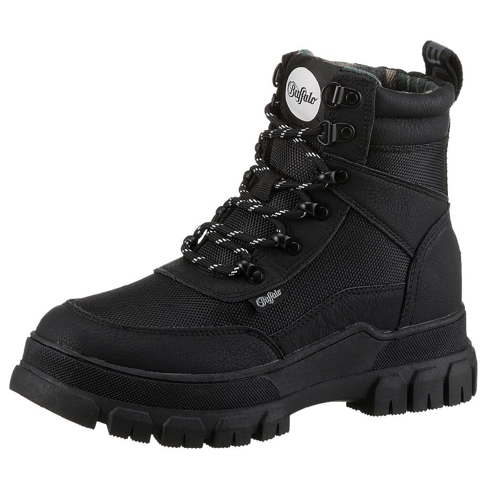 Buffalo Schnürboots »NOVA COM VEGAN« Stiefelette High Top Sneaker Plateauabsatz mit Memory Foam kaufen