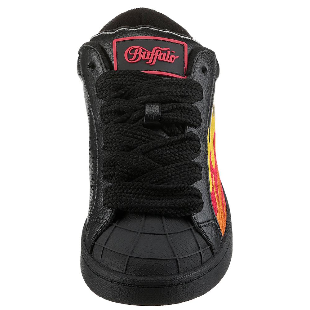 Buffalo Sneaker »LIBERTY« Freizeitschuh Schnürschuh Halbschuh Mit Trendigem Flammenmotiv Kaufen