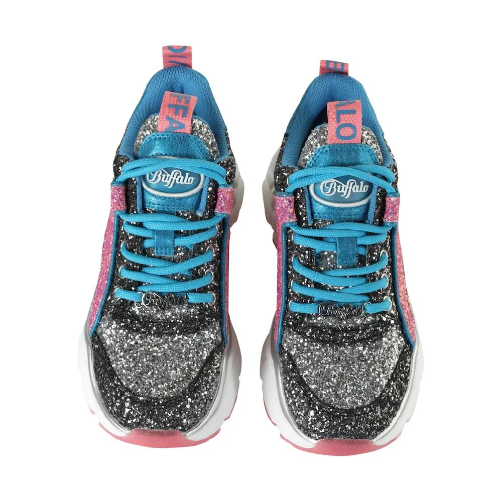 Buffalo Trainingsschuh »Buffalo Damen Buffalo Binary Glam Vegan Glitter« auf Rechnung bestellen