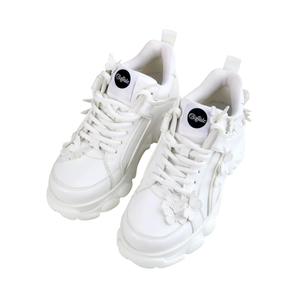 Buffalo Trainingsschuh »Buffalo Damen Buffalo Cld Corin Butterfly Vegan Nappa« auf Rechnung kaufen