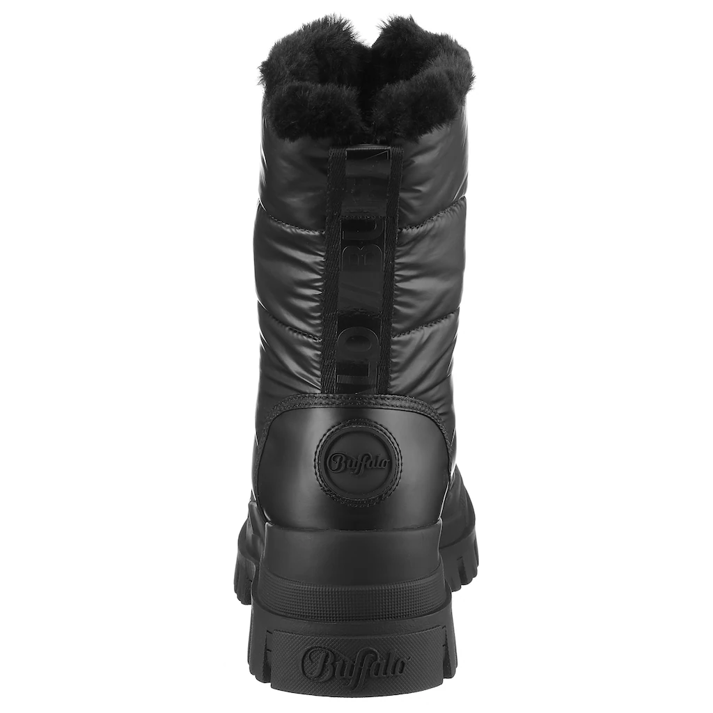 Buffalo Winterboots »ASPHA QUILT ZIP VEGAN« Schlupfboots Winterstiefelette Snowboot Mit Warmfutter Online Kaufen