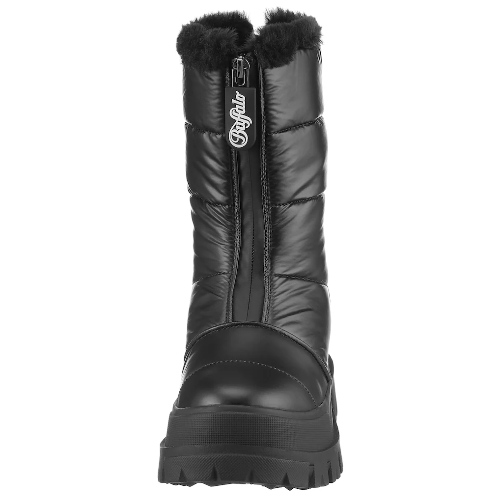 Buffalo Winterboots »ASPHA QUILT ZIP VEGAN« Schlupfboots Winterstiefelette Snowboot Mit Warmfutter Online Kaufen
