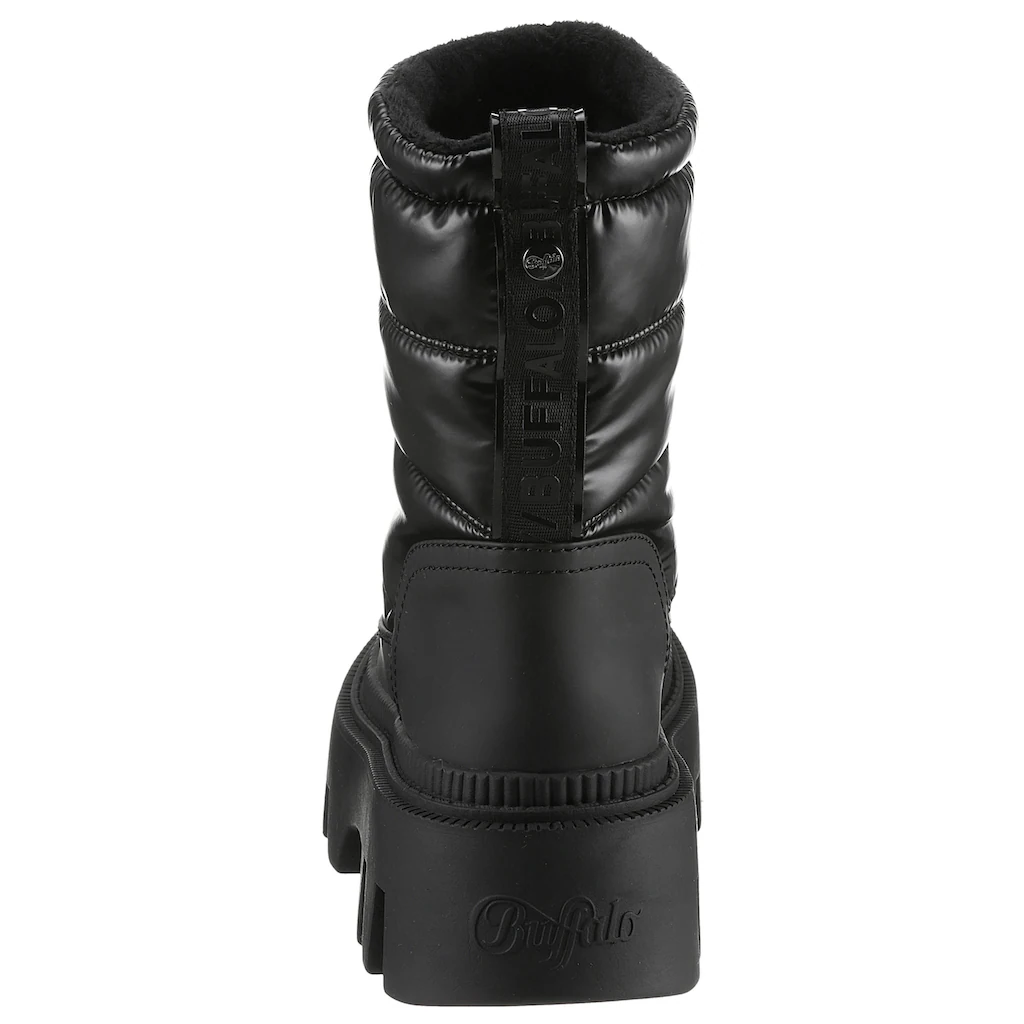 Buffalo Winterboots »FLORA PUFFER BOOT« Mit Schnürung Am Schaft Online Kaufen