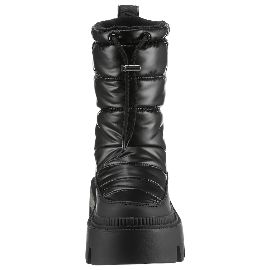 Buffalo Winterboots »FLORA PUFFER BOOT« Mit Schnürung Am Schaft Online Kaufen