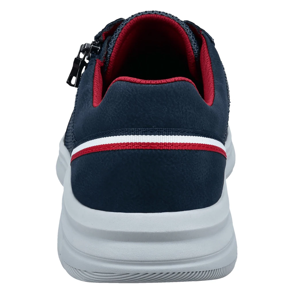 Bugatti Keilsneaker Freizeitschuh Halbschuh Schnürschuh Mit Außenreißverschluss