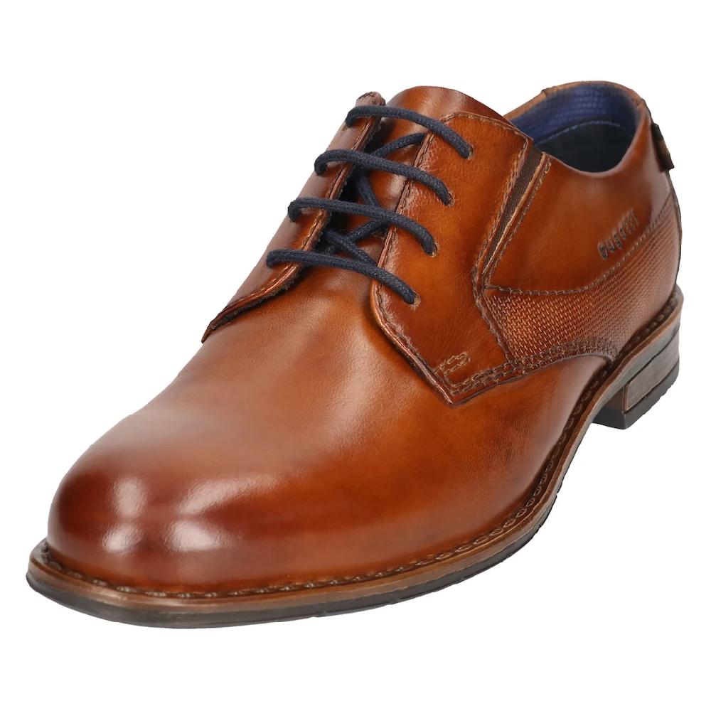 bugatti Schnürschuh Abendschuh Businessschuh mit kleinem Stretcheinsätzen Weite G kaufen
