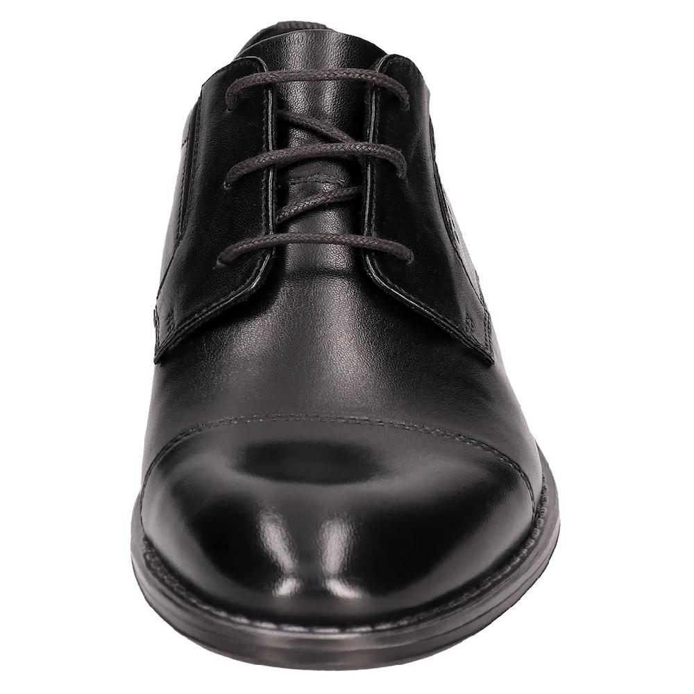 Bugatti Schnürschuh Blockabsatz Abendschuh Festtagsschuh Businessschuh Logoprägung ▷ Für