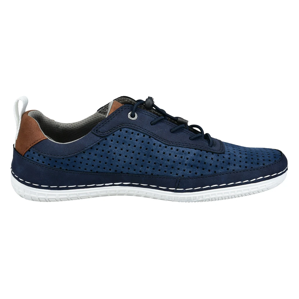 Bugatti Slip-On Sneaker Freizeitschuh Halbschuh Slipper Mit Lochmuster