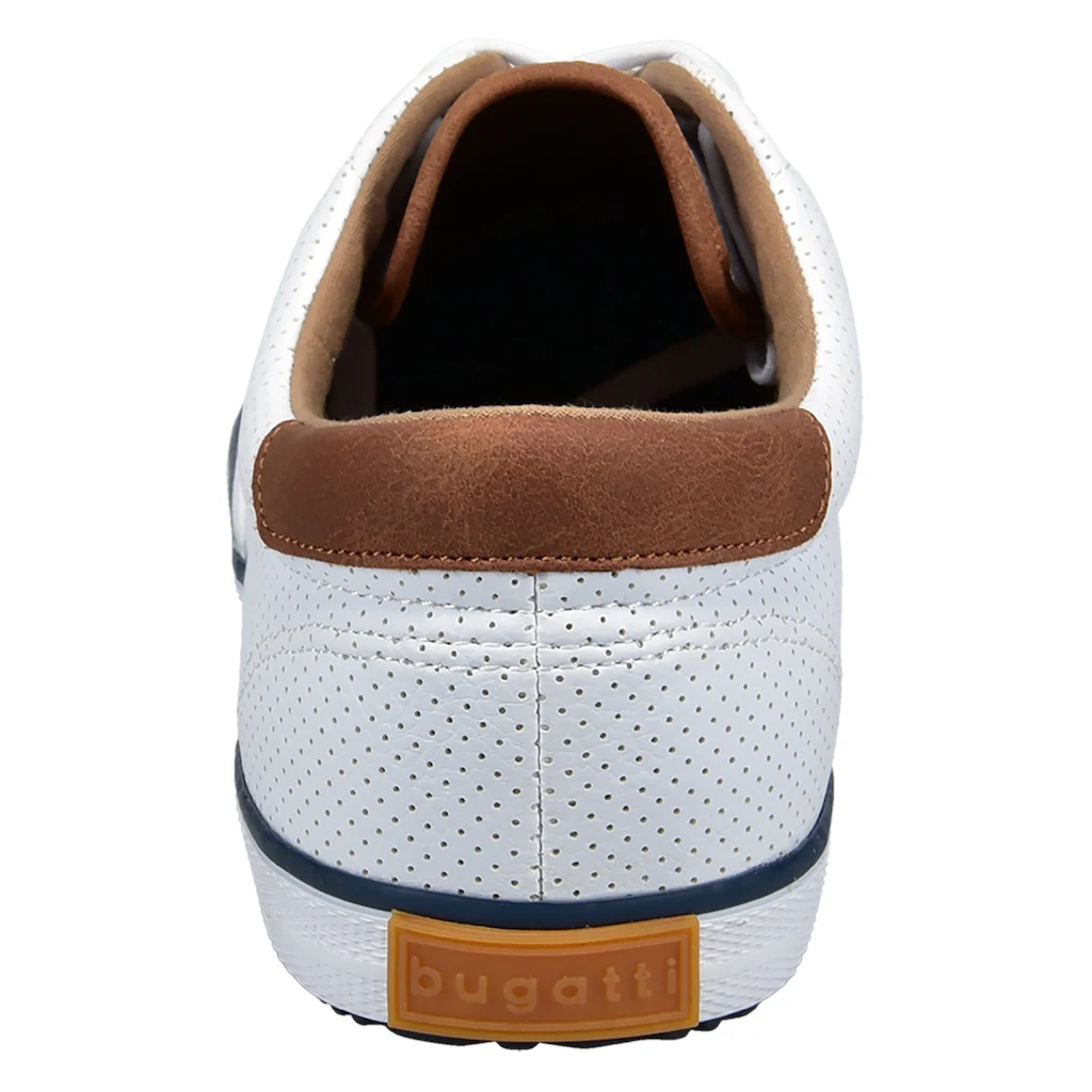 Bugatti Slip-On Sneaker Freizeitschuh Slipper Halbschuh Mit Seitlichem Logoschriftzug