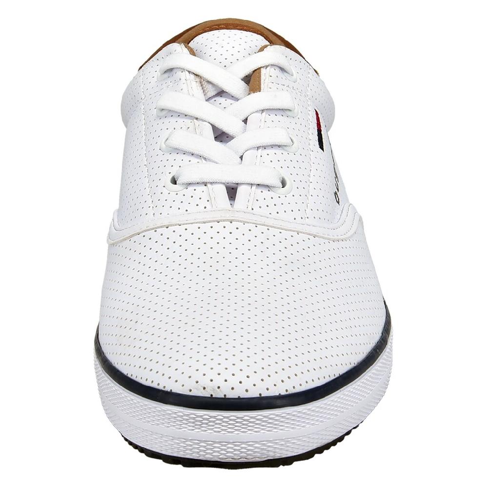 Bugatti Slip-On Sneaker Freizeitschuh Slipper Halbschuh Mit Seitlichem Logoschriftzug