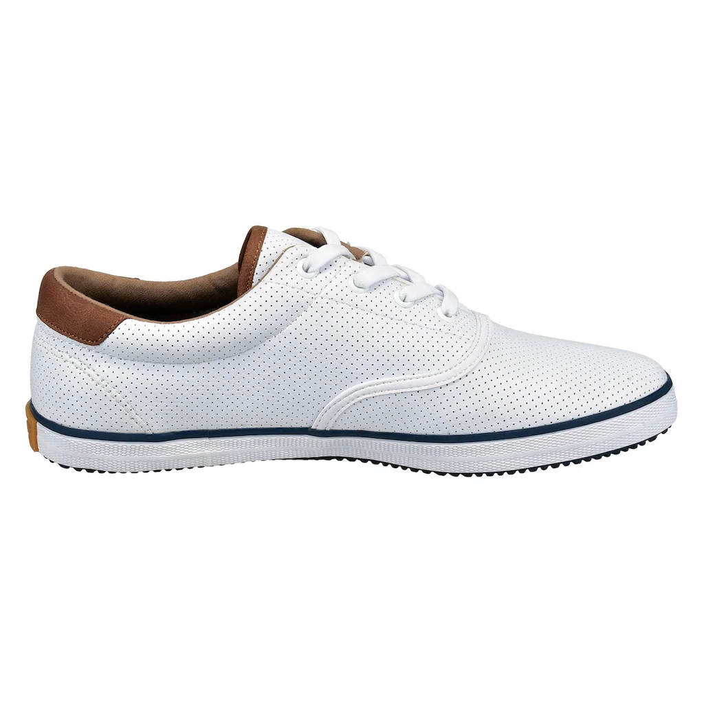 Bugatti Slip-On Sneaker Freizeitschuh Slipper Halbschuh Mit Seitlichem Logoschriftzug