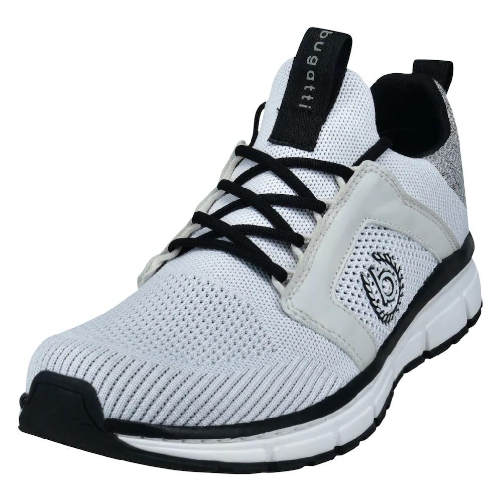 bugatti Sneaker Schnürschuh Halbschuh Freizeitschuh Kontrastbesatz an der Ferse online bestellen