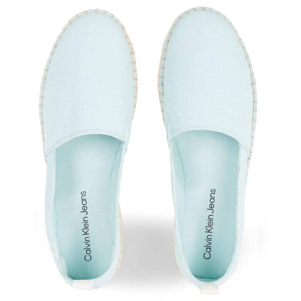 Calvin Klein Jeans Espadrille »PLATFORM ESPADRILLE ML BTW« Sommerschuh Slipper Strandschuh Mit Jute Plateausohle