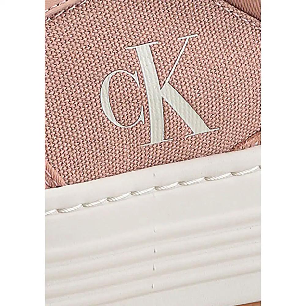 Calvin Klein Jeans Plateausneaker »BOLD FLATF LOW MIX MG MEDIA« Schnürschuh Freizeitschuh Halbschuh Mit Seitlichem Logo Bestellen